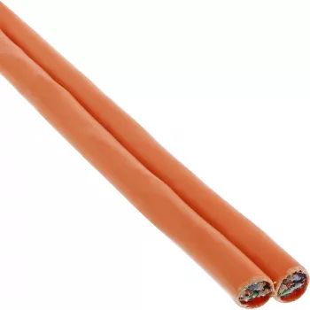 InLine duplex-installatiekabel S/FTP PiMF Cat.7a AWG23 1200MHz, LSOH, 500m