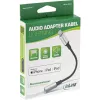 InLine Lightning audio-adapterkabel 0,1m