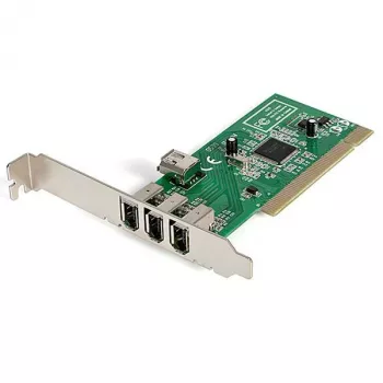 StarTech.com 4-poorts PCI 1394a FireWire-adapterkaart – 3 extern, 1 intern