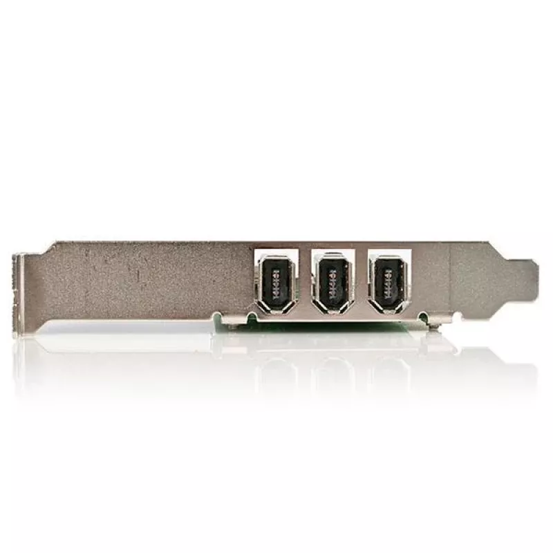 StarTech.com 4-poorts PCI 1394a FireWire-adapterkaart – 3 extern, 1 intern