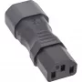 InLine netadapter IEC 60320 C14 naar C13, 3-polig, koudapparaatstekker