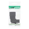 InLine stroomadapter IEC 60320 C14 / C7, links/rechts haaks, 3-polig naar 2-polig