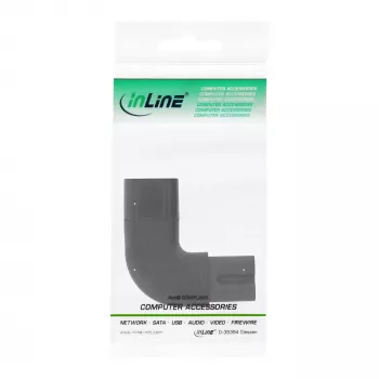 InLine netadapter IEC 60320 C8 / C7, links/rechts haaks 2-polig