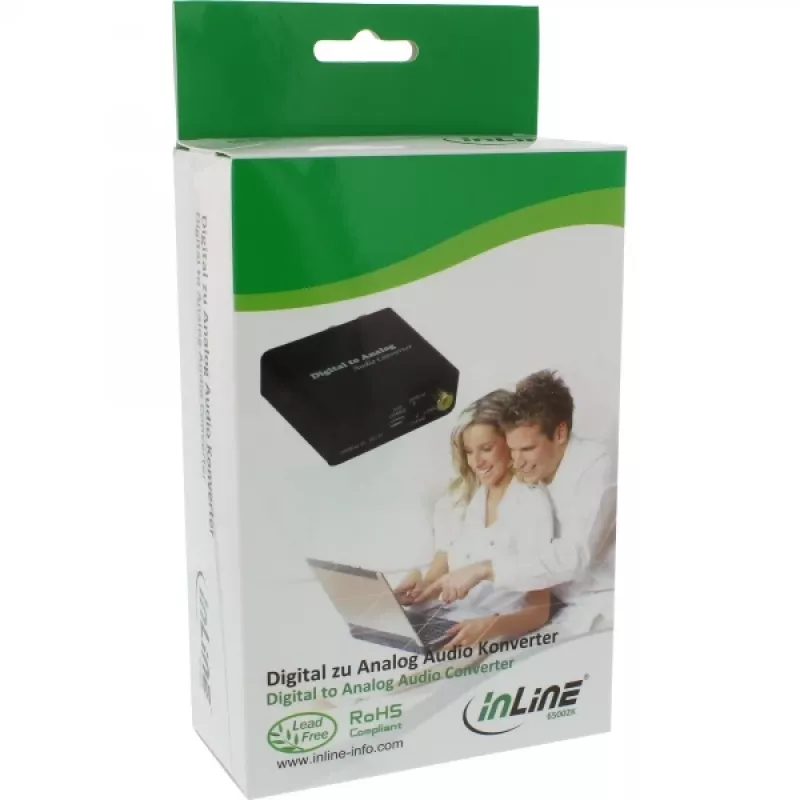 Audioconverter digitaal naar analoog InLine 65002K