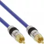 InLine Premium RCA video- en digitaal-audiokabel RCA-stekker / stekker verguld 3 m