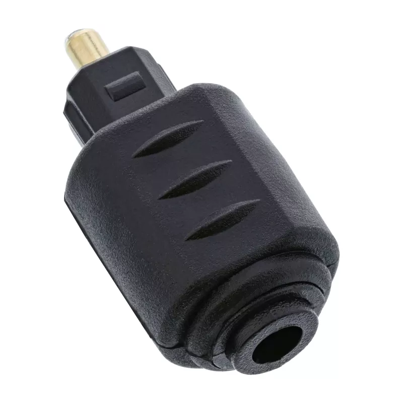 Optische audio-adapter 3,5-mm-bus / Toslink-stekker InLine 89907