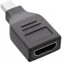 InLine DisplayPort-converter, mini DisplayPort-stekker / HDMI-bus, FullHD/60Hz