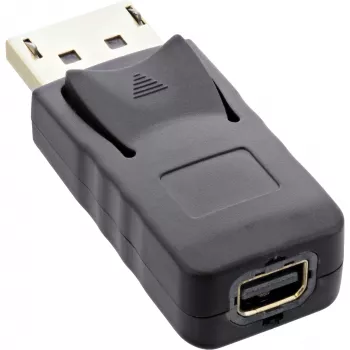 InLine DisplayPort-adapter, DisplayPort male / mini DisplayPort female, 4K/60Hz