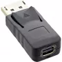 InLine DisplayPort-adapter, DisplayPort male / mini DisplayPort female, 4K/60Hz
