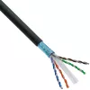 InLine patchkabel, U/UTP, Cat.6A, halogeenvrij, AWG23 koper, zwart 40m