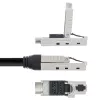 InLine patchkabel, U/UTP, Cat.6A, halogeenvrij, AWG23 koper, zwart 40m