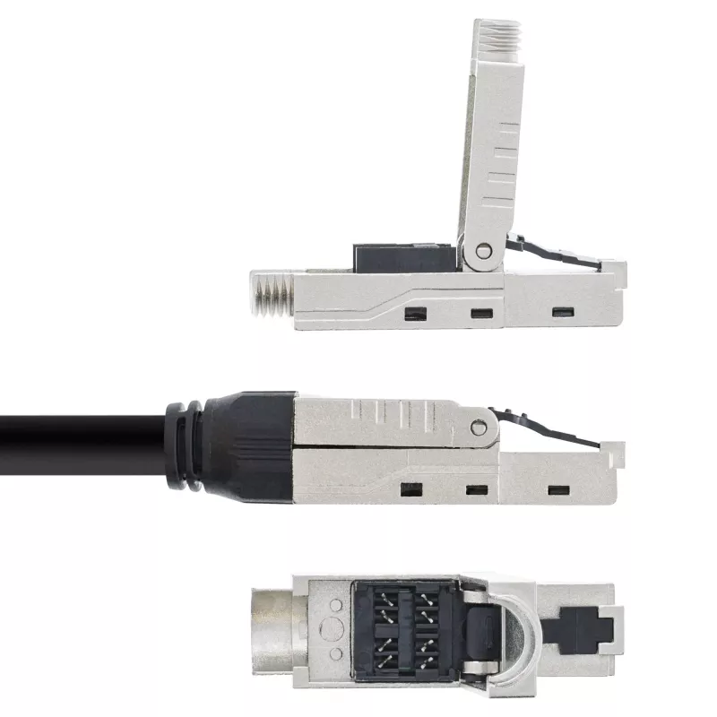InLine patchkabel, U/UTP, Cat.6A, halogeenvrij, AWG23 koper, zwart 40m