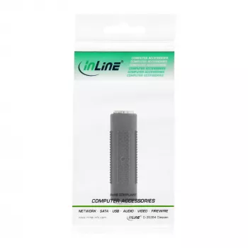 Audio-adapter 3,5 mm bus/bus stereo InLine 99306