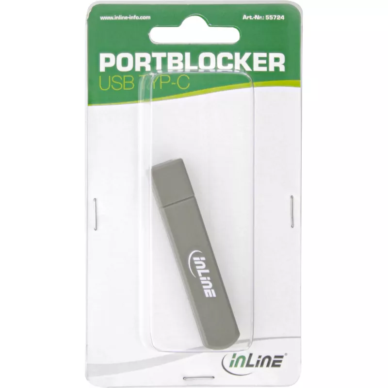 Laptop-portblocker InLine 55724 USB-C 6 portblockers inbegrepen