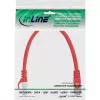 InLine patchkabel SF/UTP Cat.5e rood 0,25 m