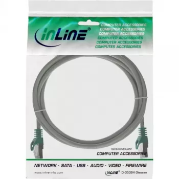 InLine crossover pc naar pc patchkabel SF/UTP Cat.5e grijs 1 m