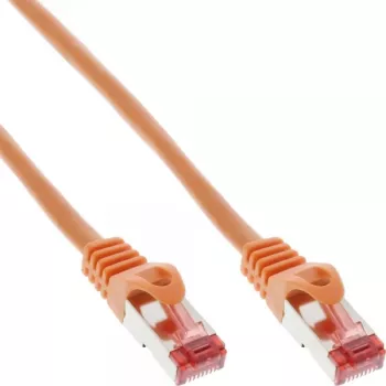 InLine patchkabel S/FTP PiMF Cat.6 250MHz PVC koper oranje 20m