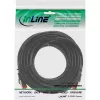 InLine patchkabel S/FTP PiMF Cat.6 250MHz PVC koper zwart 15m