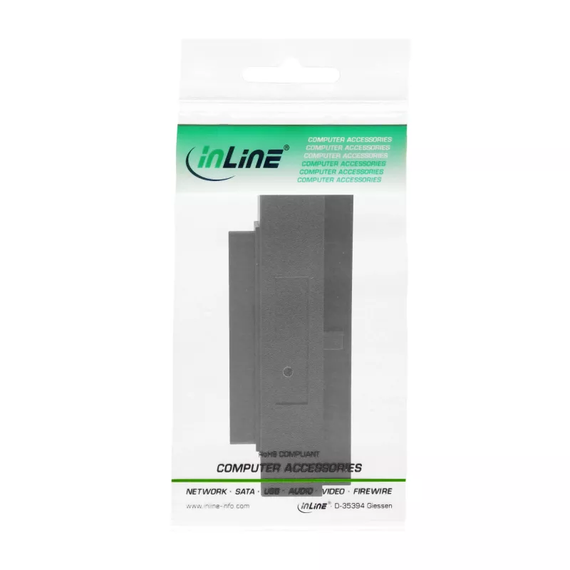 InLine SCSI III-adapter intern 50-pins IDC-bus naar 68-pins mini Sub-D-bus