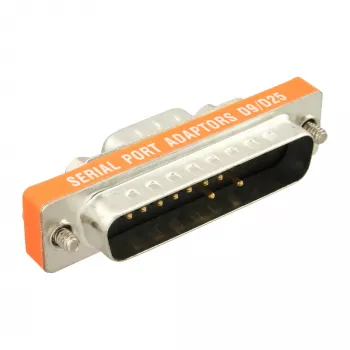 InLine AT-adapter 9-pins Sub-D-stekker / 25-pins Sub-D-stekker kort