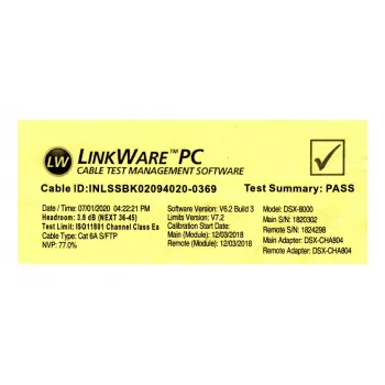 InLine patchkabel S/FTP PiMF Cat.6A halogeenvrij 500MHz zwart 15m