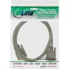 InLine seriële verlengkabel, 9-pins stekker / bus, gegoten, 1:1 bedraad, 3m
