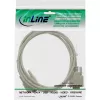 InLine seriële kabel DB9-stekker/stekker direct 3m