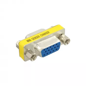 InLine adapter DB15 HD VGA S-VGA koppeling 37724