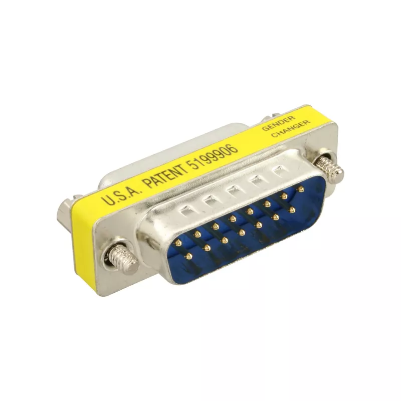 InLine mini-adapter 15 pin gameport stekker / bus