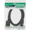InLine DVI-D-kabel, premium, 24+1 M/M, dual link, verguld, 3m