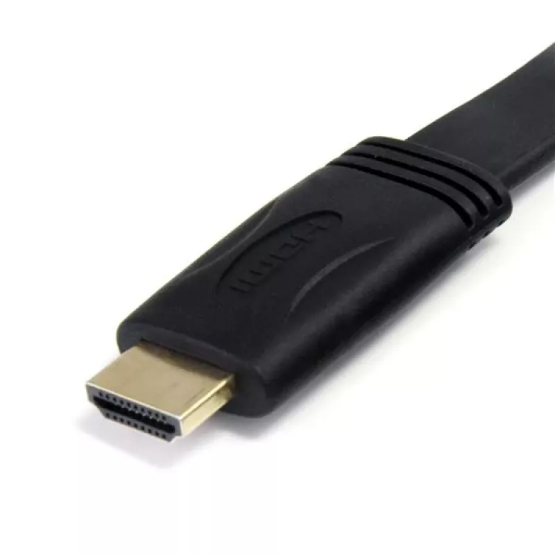 StarTech.com 5 m platte high-speed HDMI®-kabel met ethernet – Ultra HD 4k x 2k HDMI-kabel – HDMI naar HDMI M/M
