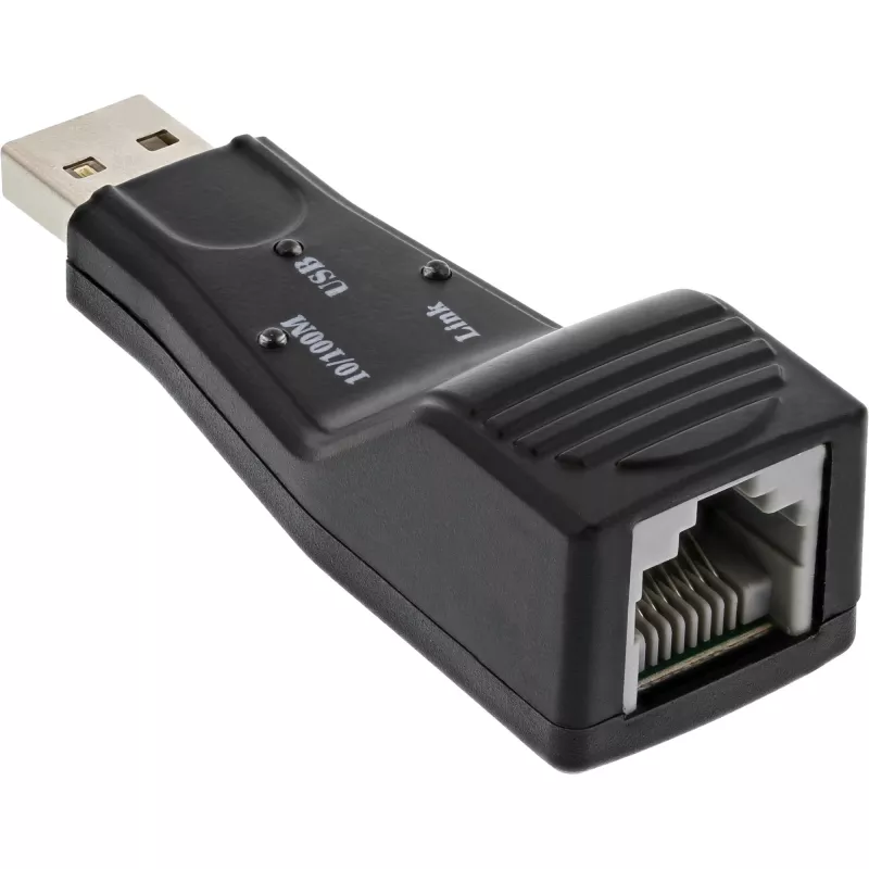 InLine USB 2.0 netwerkadapter 10 / 100Mbit
