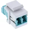 Fiber optical keystone snap-in adapter InLine 89988B