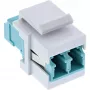 Fiber optical keystone snap-in adapter InLine 89988B