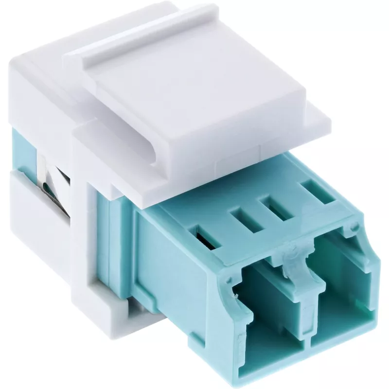 Fiber optical keystone snap-in adapter InLine 89988B