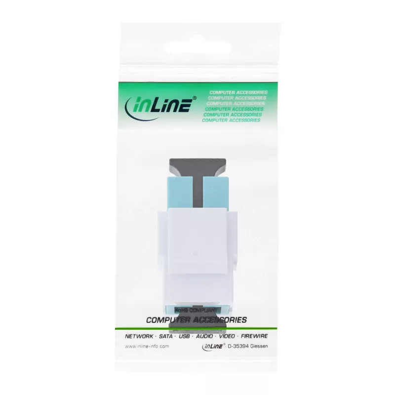 Fiberoptische keystone snap-in adapter InLine 89988F