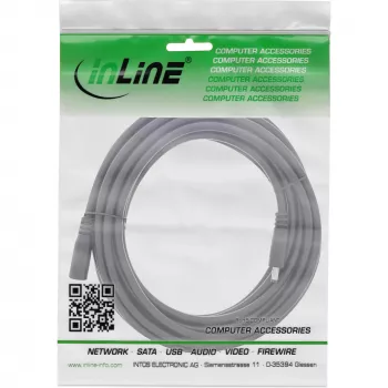 InLine DC-verlengkabel, DC-stekker/bus 4,0x1,7mm, AWG 18, zwart 5m