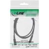 InLine DC-verlengkabel, DC-stekker/bus 4,0x1,7mm, AWG 18, zwart 2m