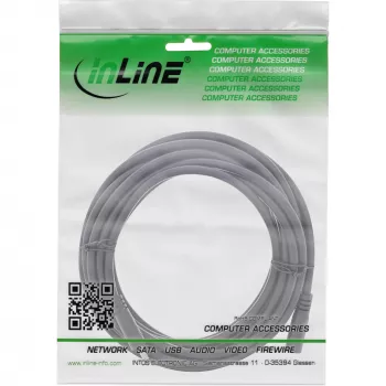 InLine DC-verlengkabel, DC-stekker/bus 3,5x1,35mm, AWG 18, zwart 3m