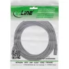 InLine DC-verlengkabel, DC-stekker/bus 5,5x2,5mm, AWG 18, zwart 5m