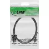 InLine Micro-USB 2.0-kabel USB Type-A stekker / Micro-B stekker, zwart, 1m