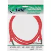 InLine patchkabel SF/UTP Cat.5e rood 2 m