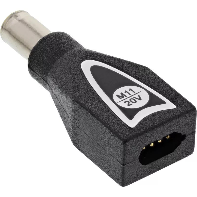 InLine schakelstekker M11 (20V) voor universele voeding 90W / 120W zwart