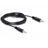 Audiokabel DeLOCK 84001 2,5 m 3,5 mm zwart