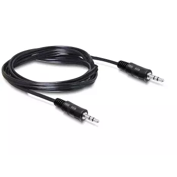 Audiokabel DeLOCK 84001 2,5 m 3,5 mm zwart