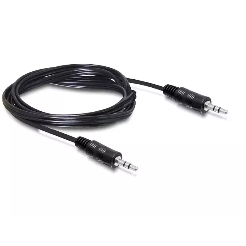 Audiokabel DeLOCK 84001 2,5 m 3,5 mm zwart