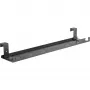 Kabelgoot/-bak voor montage onder het bureau InLine 131×590×74 mm, zwart