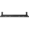 Kabelgoot/-bak voor montage onder het bureau InLine 131×590×74 mm, zwart
