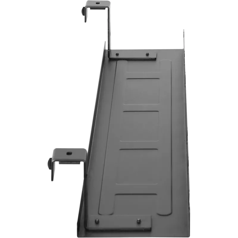Kabelgoot/-bak voor montage onder het bureau InLine 131×590×74 mm, zwart