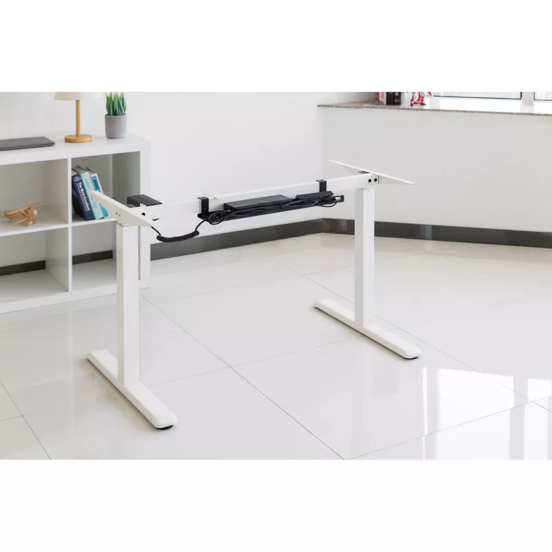 Kabelgoot/-bak voor montage onder het bureau InLine 131×590×74 mm, zwart
